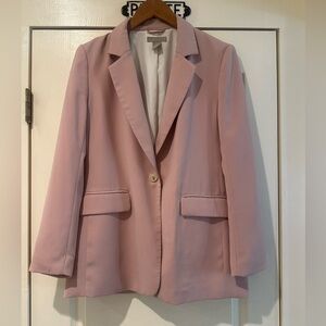 H&M Pink Oversized Blazer, Medium